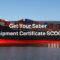 saber shipment certificate Saudi Arabia